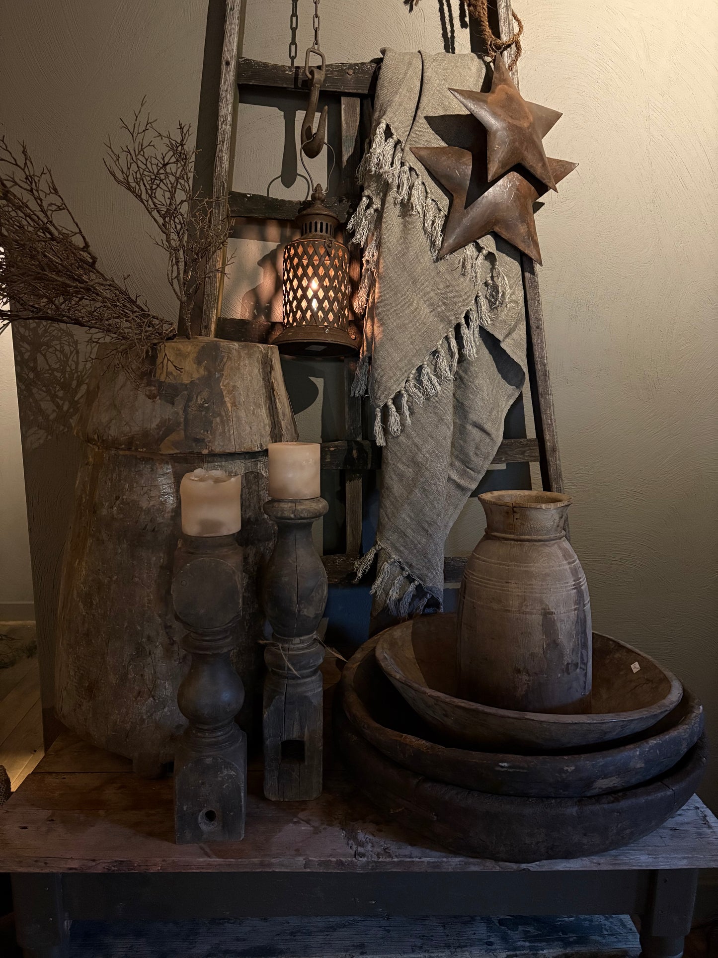 Windlicht led 31 x 16cm