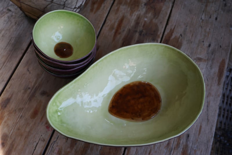 Bowl avocado small - Bordallo Pinheiro