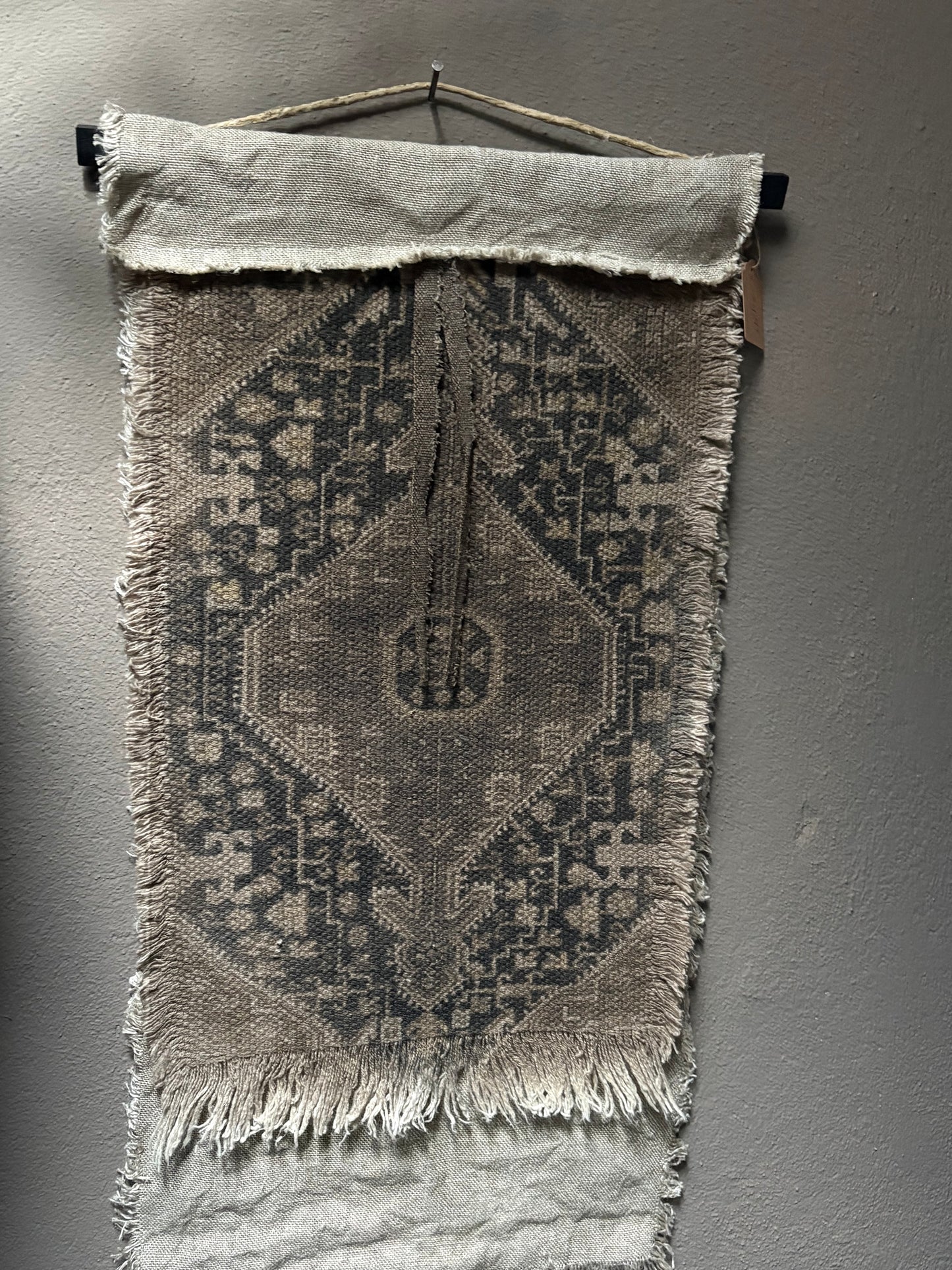 Handgemaakt wandkleed Kelim stijl