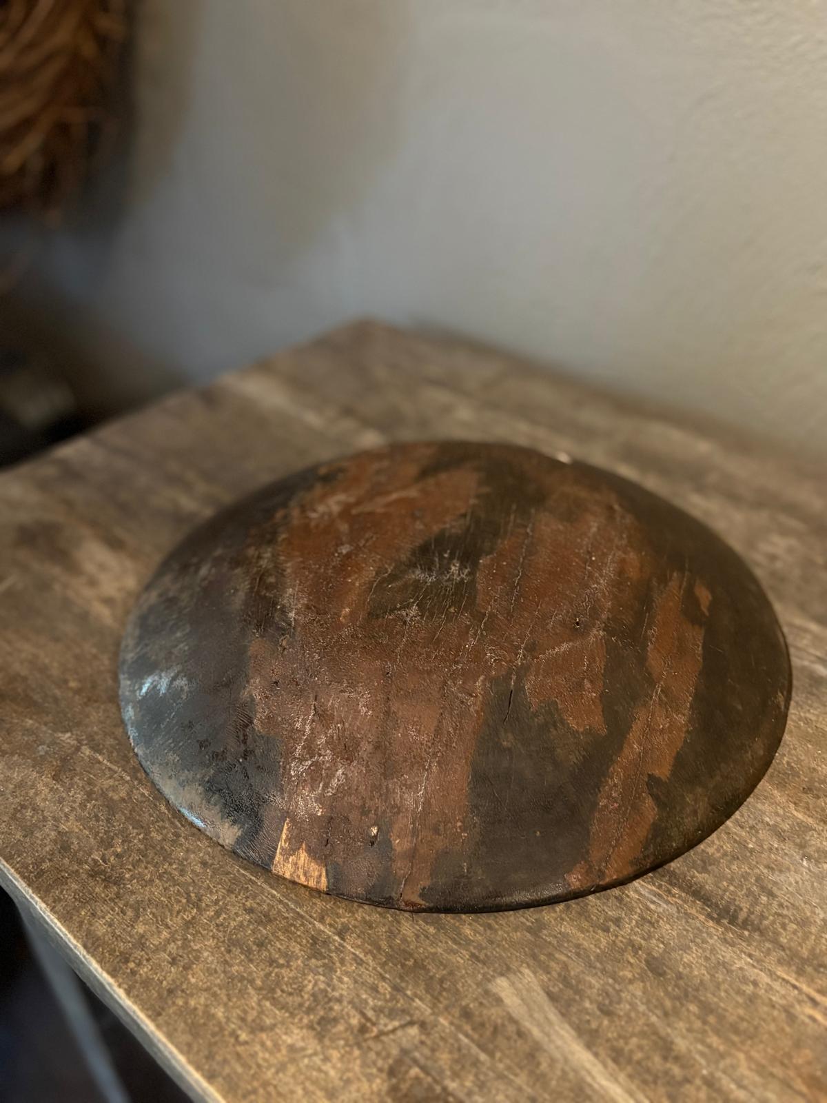 Houten schaal 31 x 5 cm