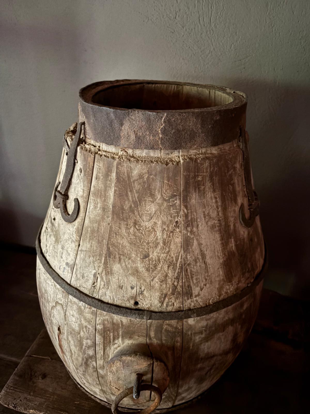 Rustiek karnvat 46 x 33 cm