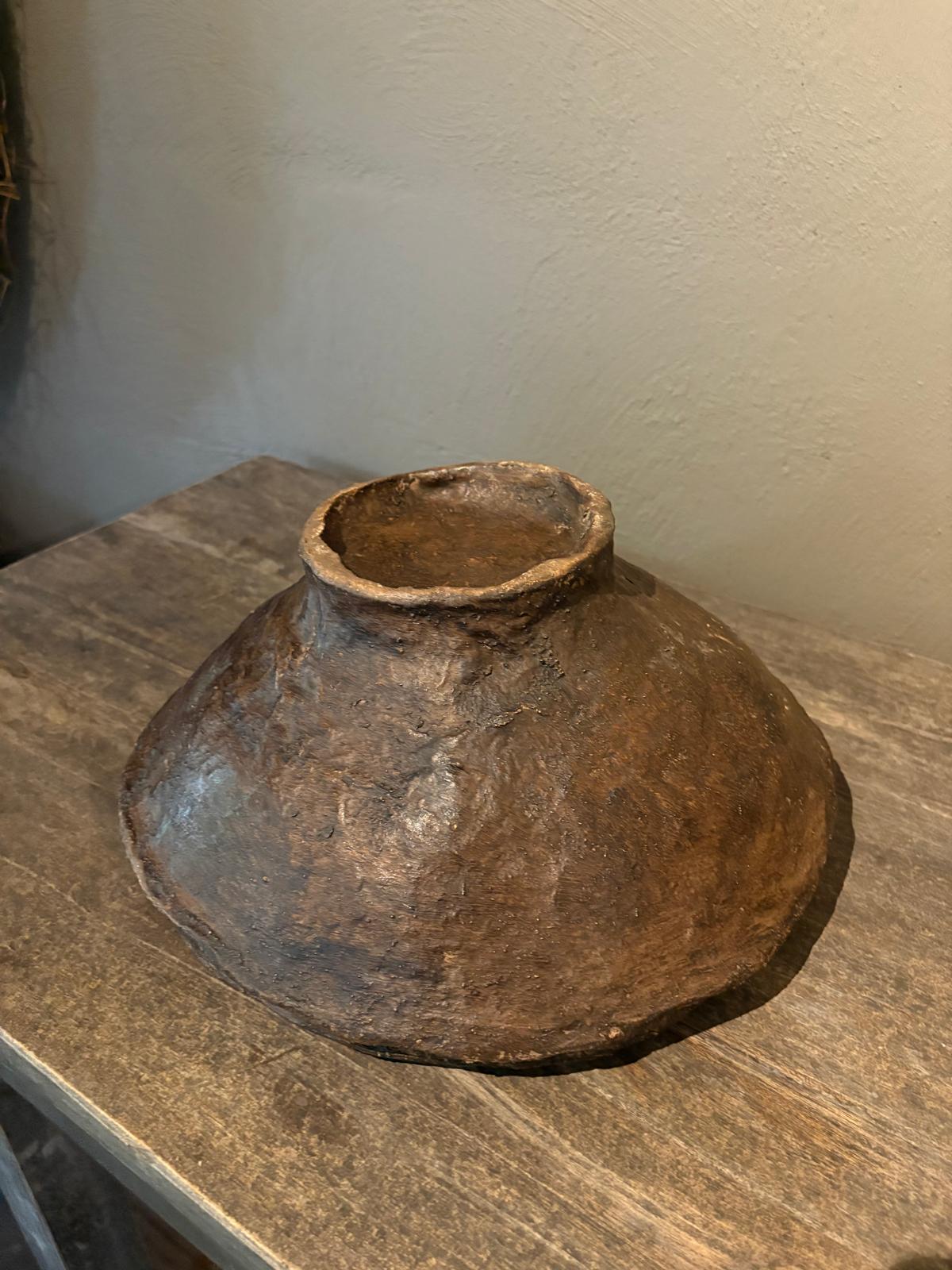 Schaal papier-mâché 30 x 16 cm