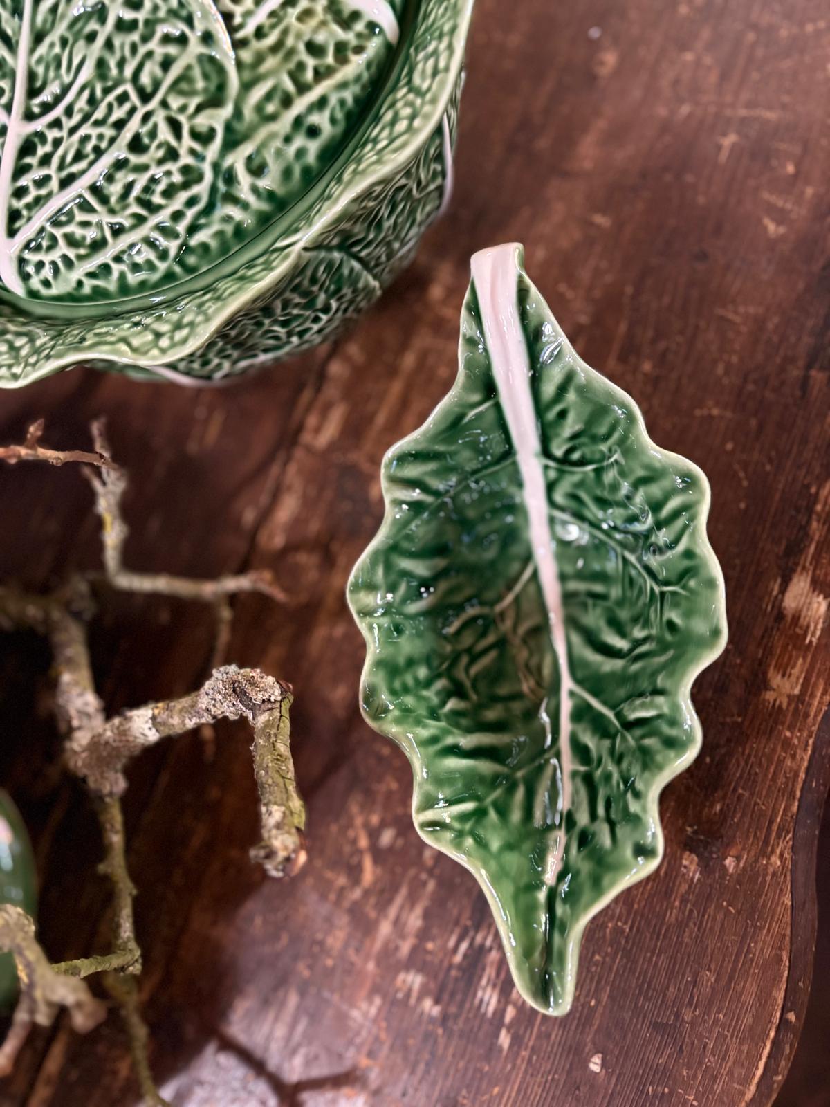 Sauce boat cabbage - Bordallo Pinheiro