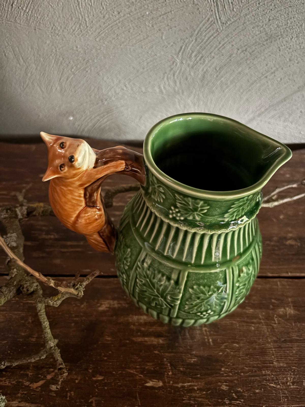 Pitcher fox - Bordallo Pinheiro