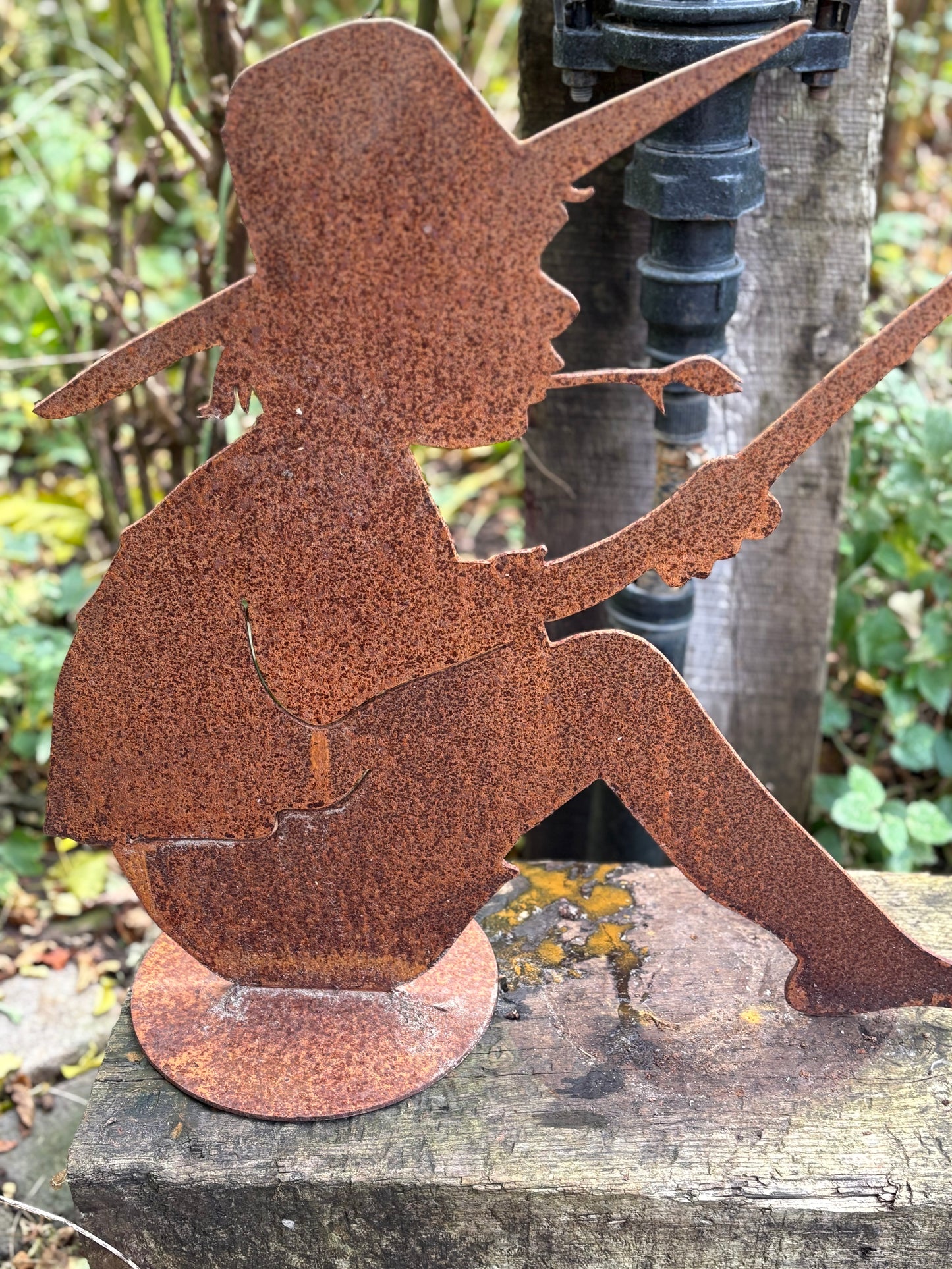 Cortenstaal vissertje