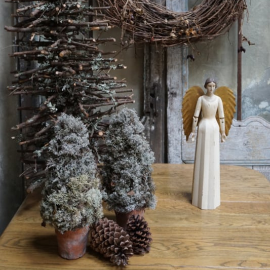 Engel antique cremé