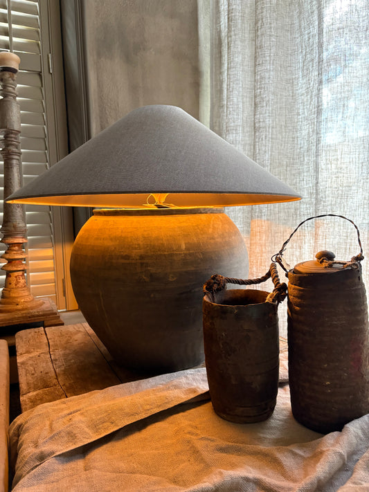 Lamp met petkap