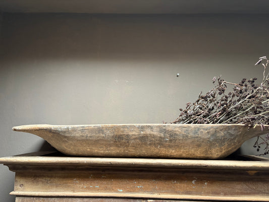 Authentieke houten trog