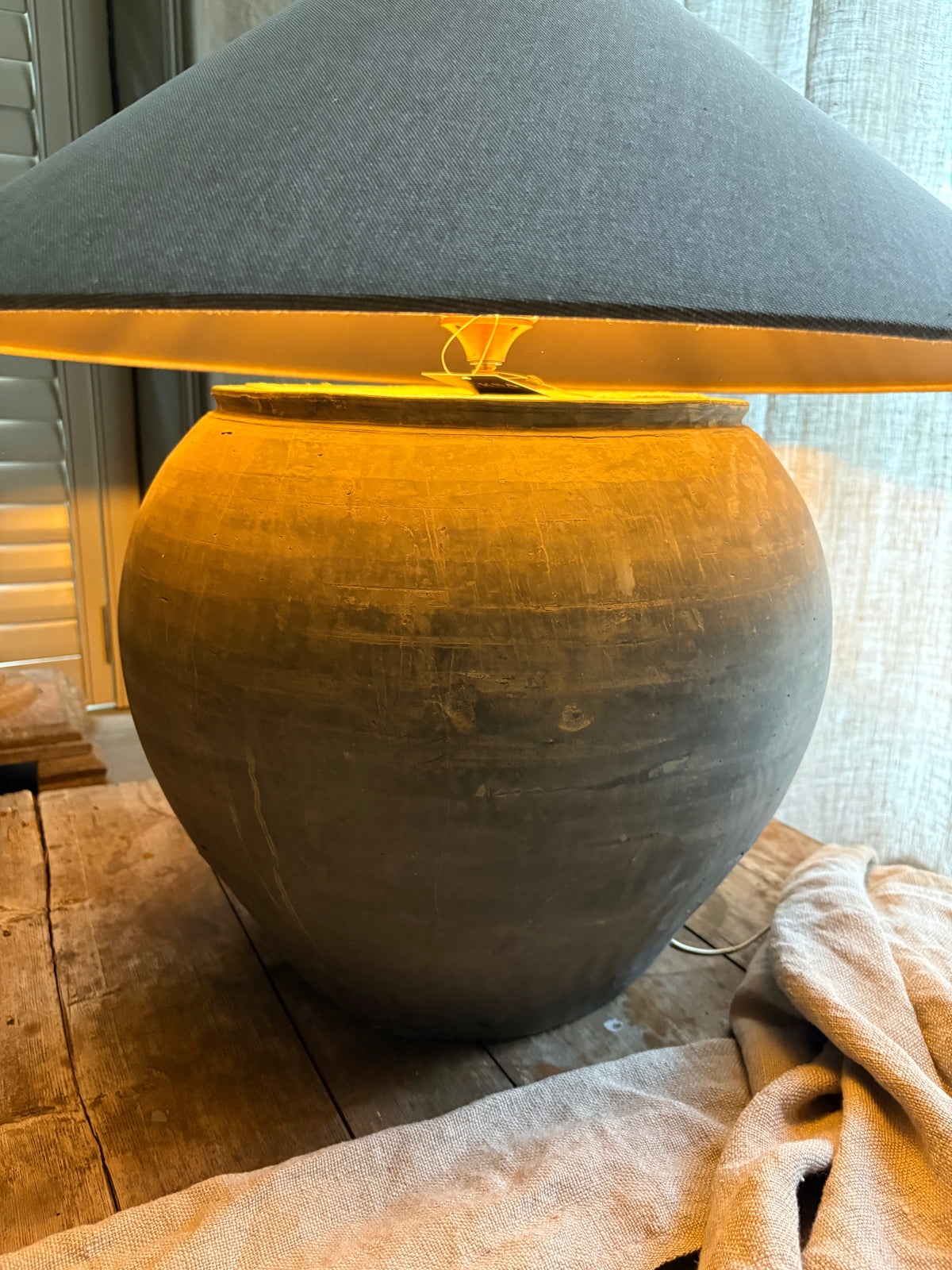Lamp met petkap