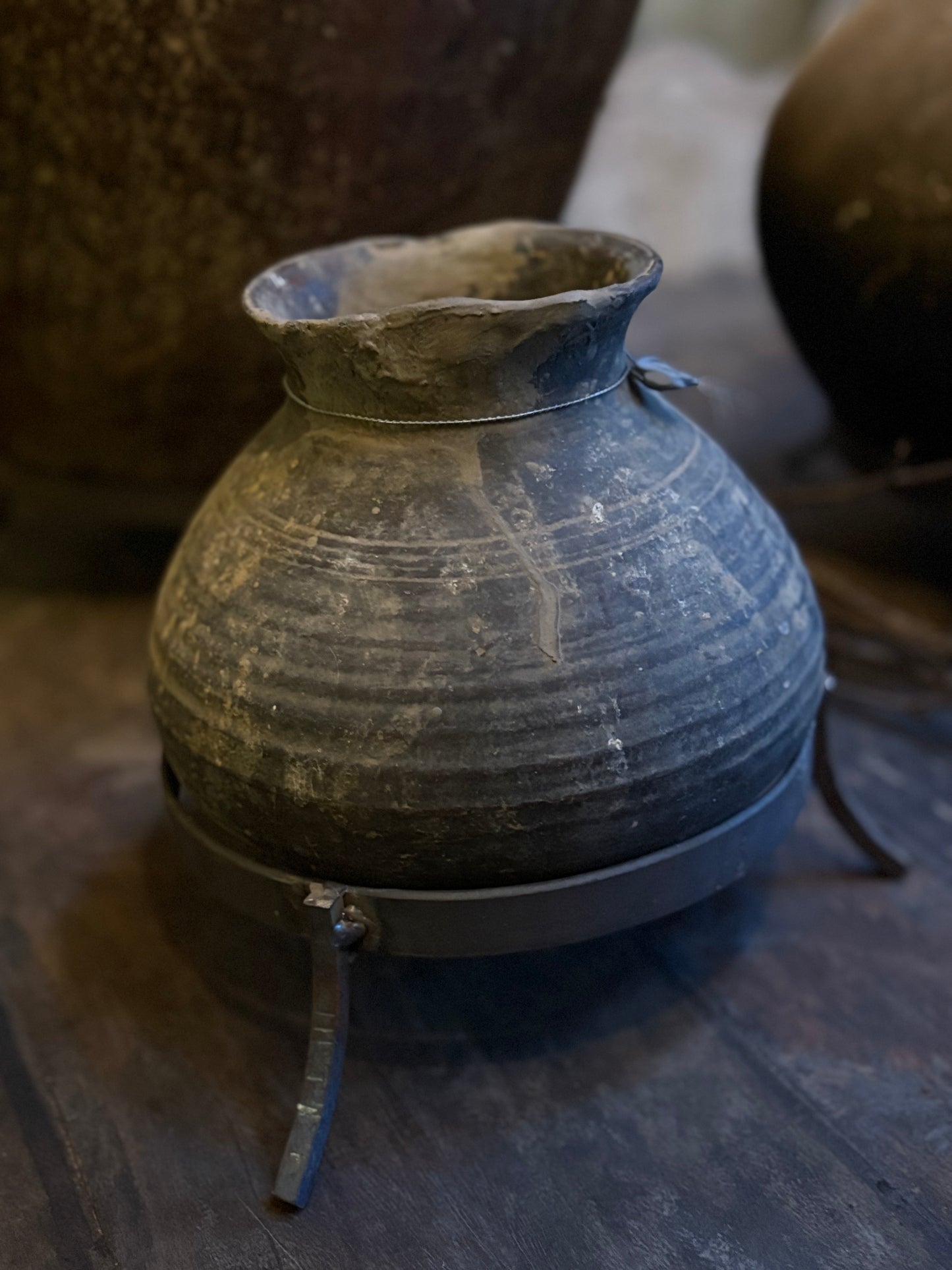 Authentieke stenen pot