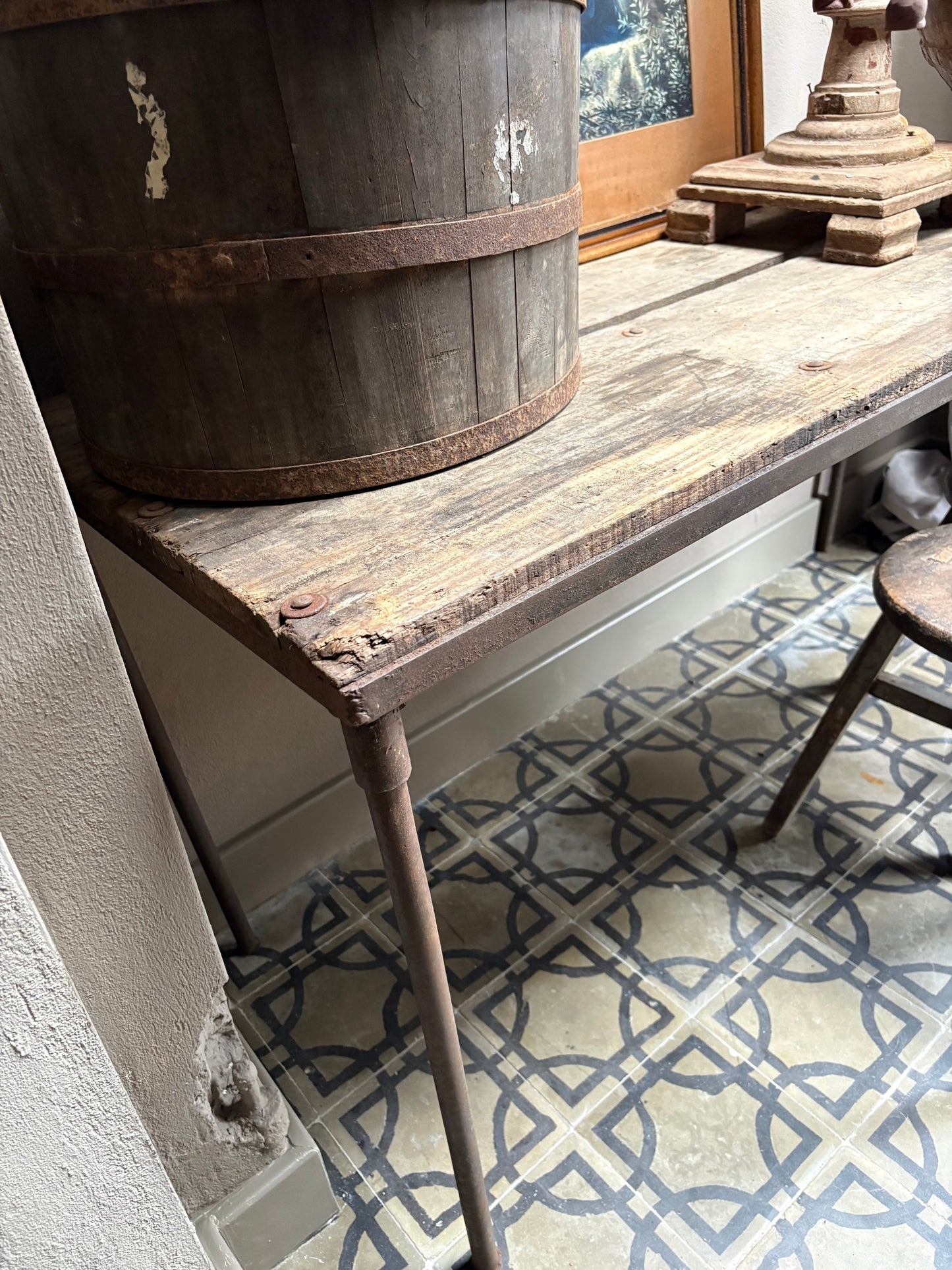 Authentieke sidetable