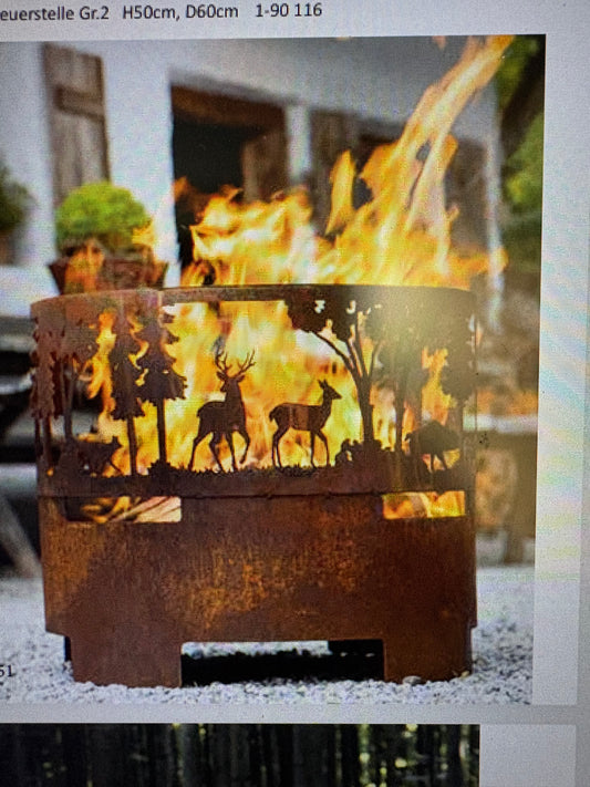 Cortenstaal vuurkorf