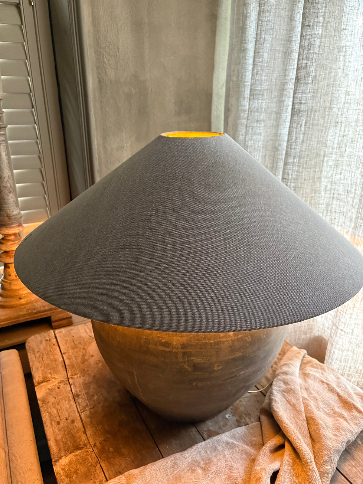 Lamp met petkap