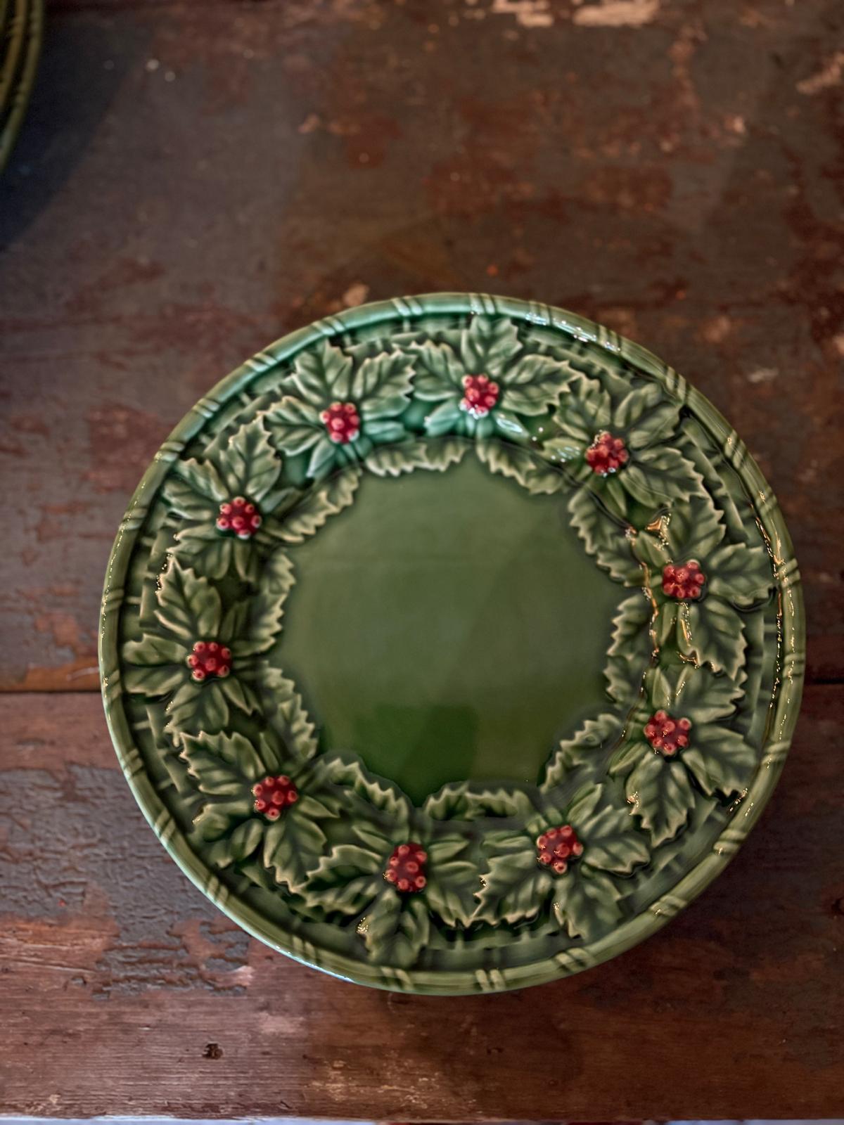 Dessert plate Holly - Bordallo Pinheiro