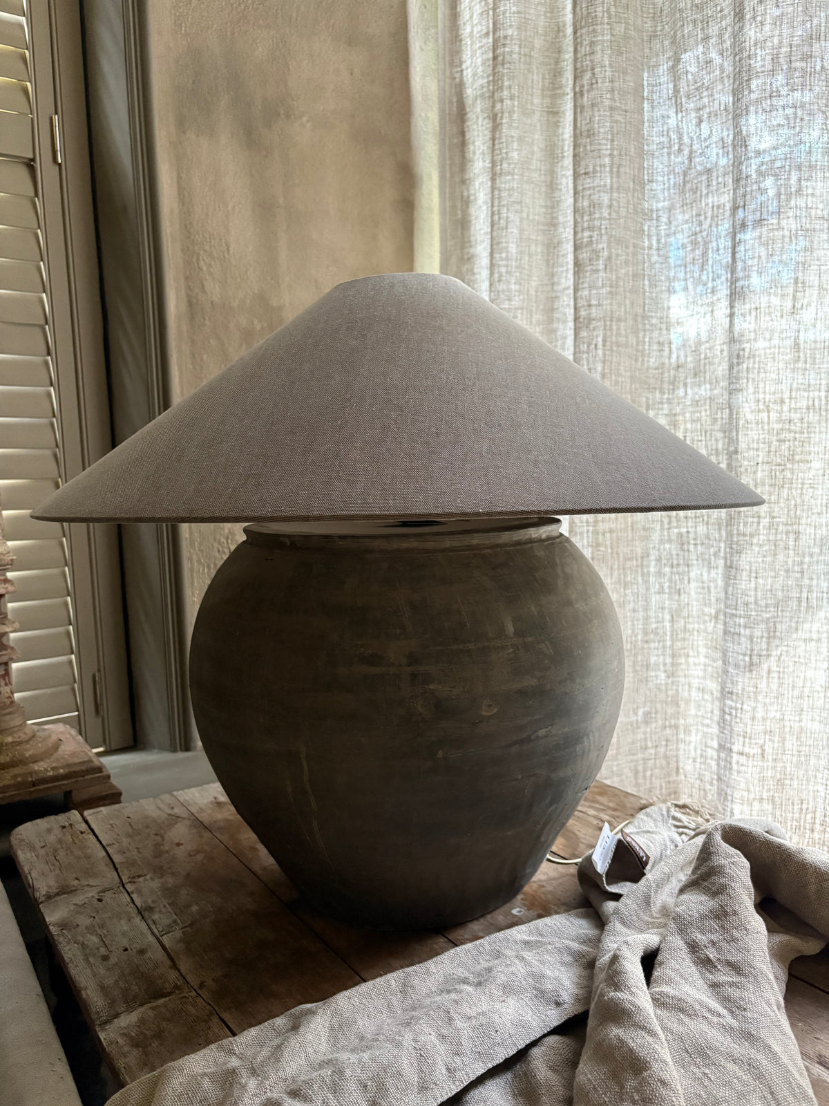 Lamp met petkap