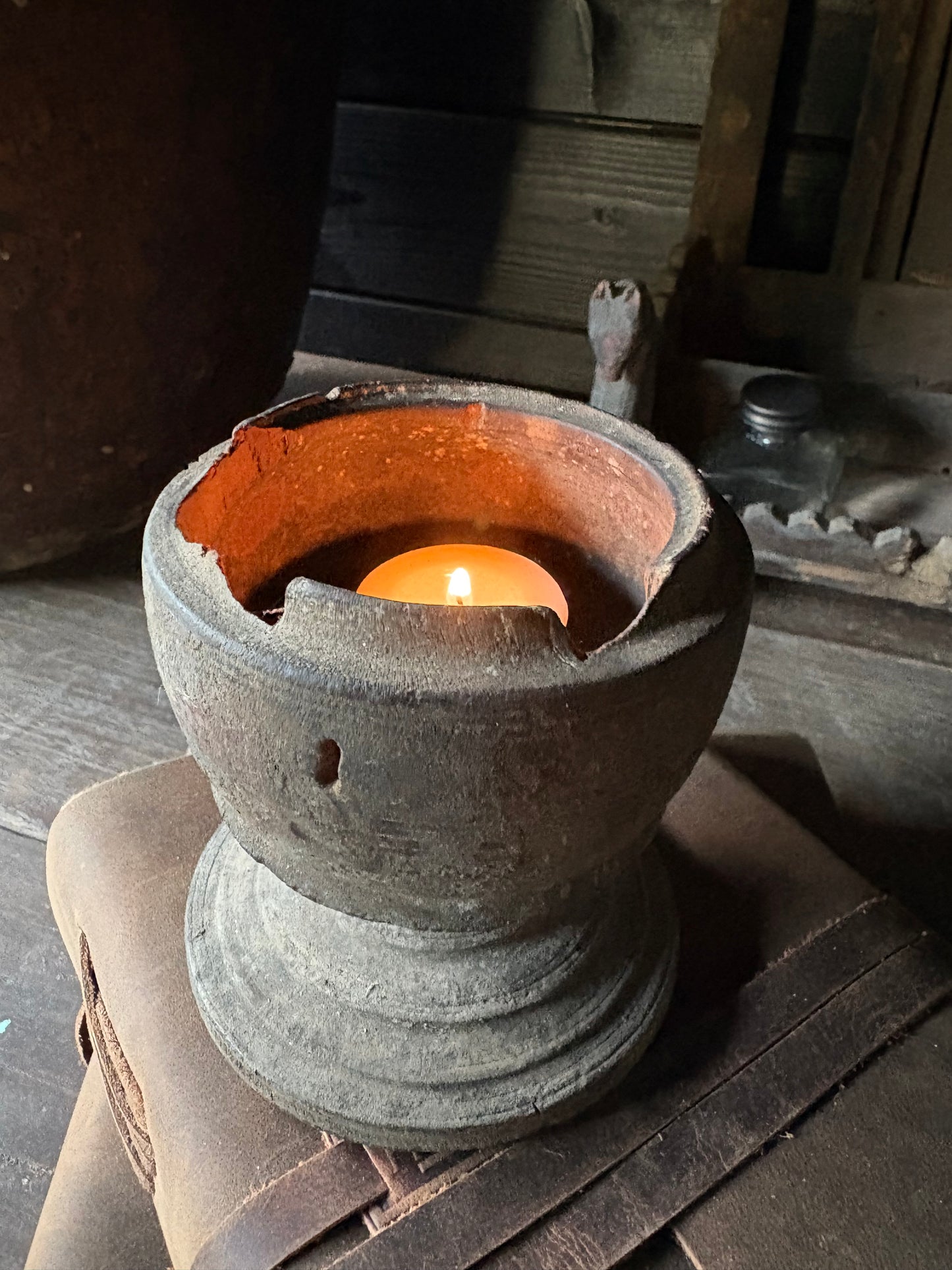 Houten potje