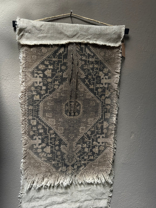 Handgemaakt wandkleed Kelim stijl