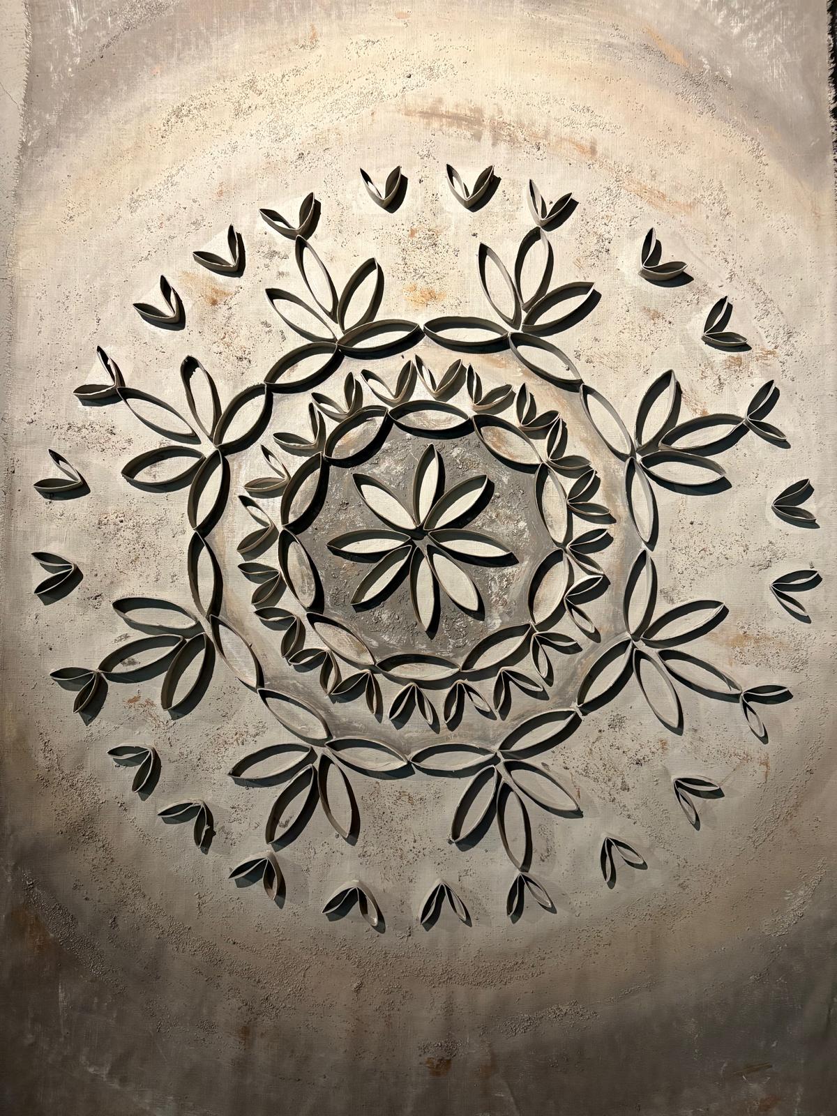 Handgemaakt wandkleed 66 x 102 cm