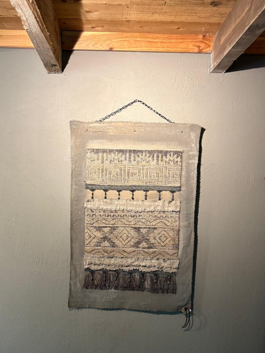 Handgemaakt wandkleed 67 x 100cm