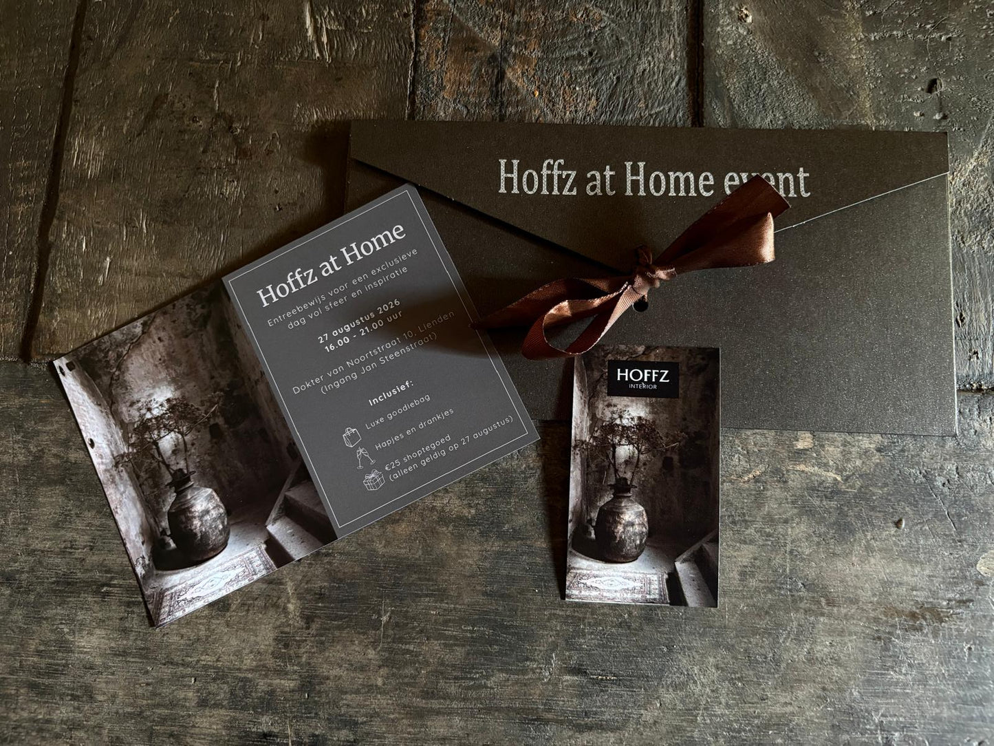 Hoffz at Home uitnodiging