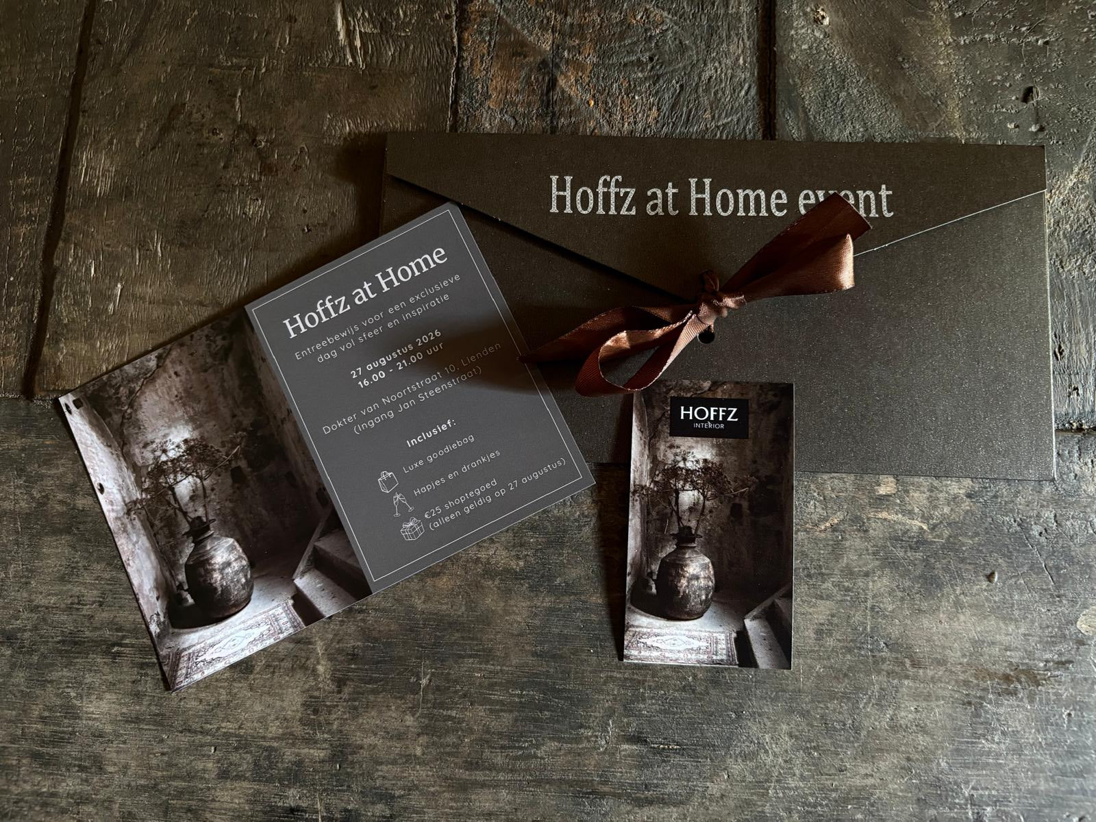 Hoffz at Home uitnodiging