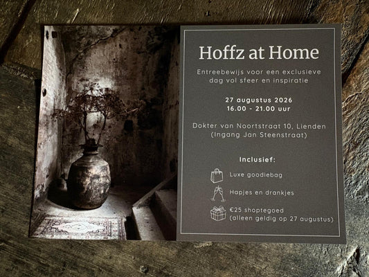 Entreebewijs Hoffz at Home Event