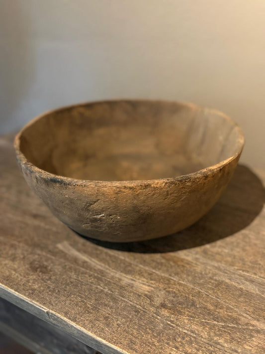Houten kom 31 x 12 cm