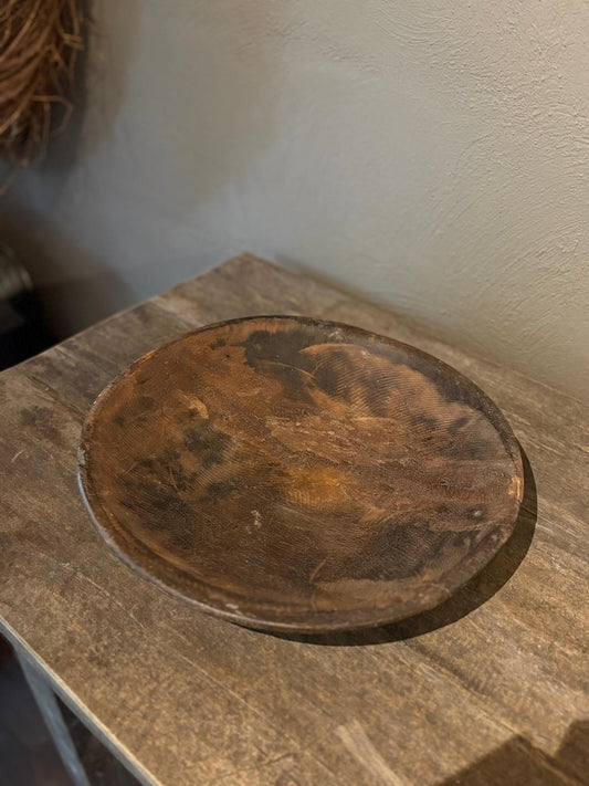 Houten schaal 31 x 5 cm