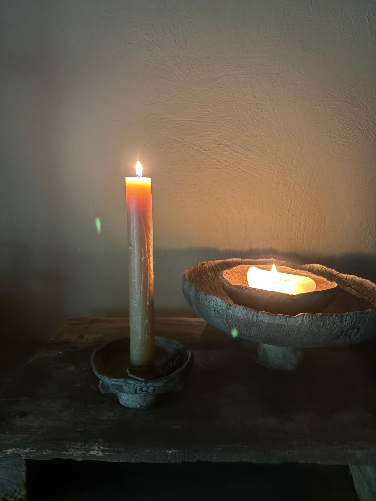 Kandelaar private label Catharina at Home 12 x 6 cm