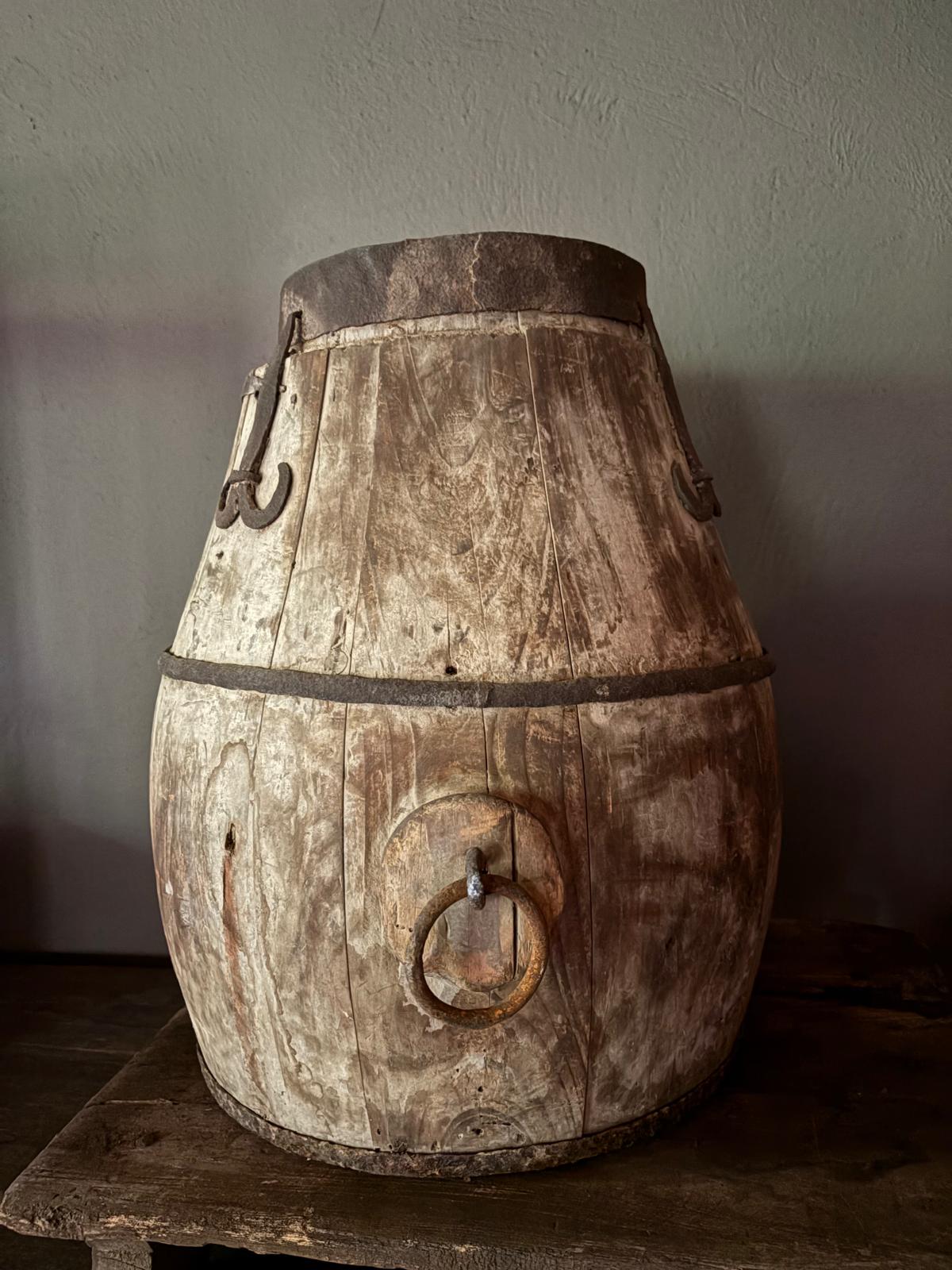 Rustiek karnvat 46 x 33 cm