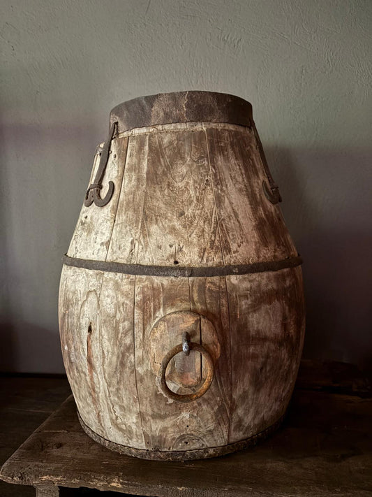 Rustiek karnvat 46 x 33 cm