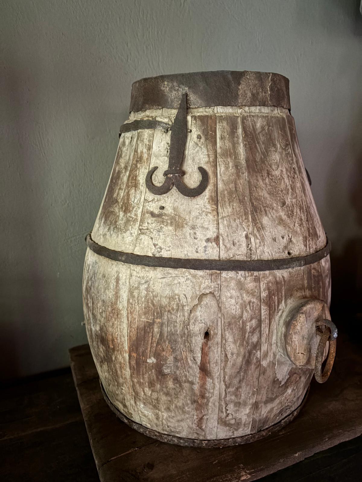 Rustiek karnvat 46 x 33 cm