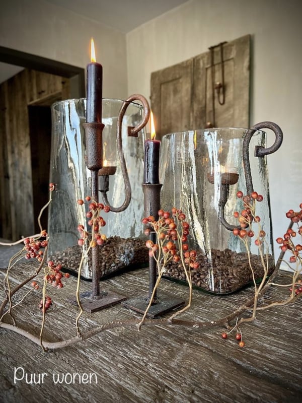 Kleine Fien windlicht - Puur Wonen Sophie