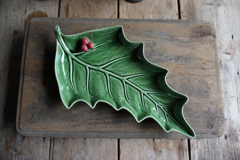 Leave large holly - Bordallo Pinheiro