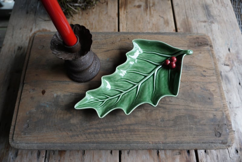 Leave small holly - Bordallo Pinheiro