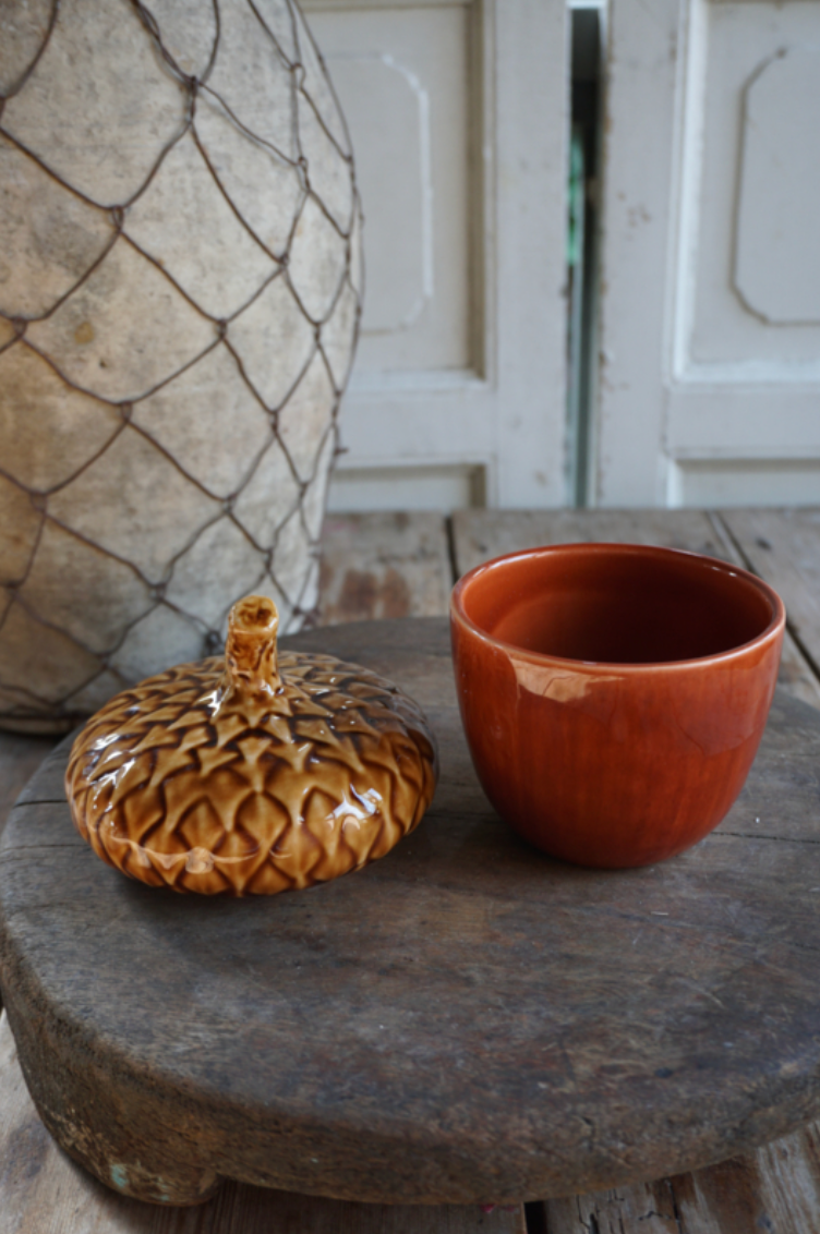 Small acorn box - Bordallo Pinheiro