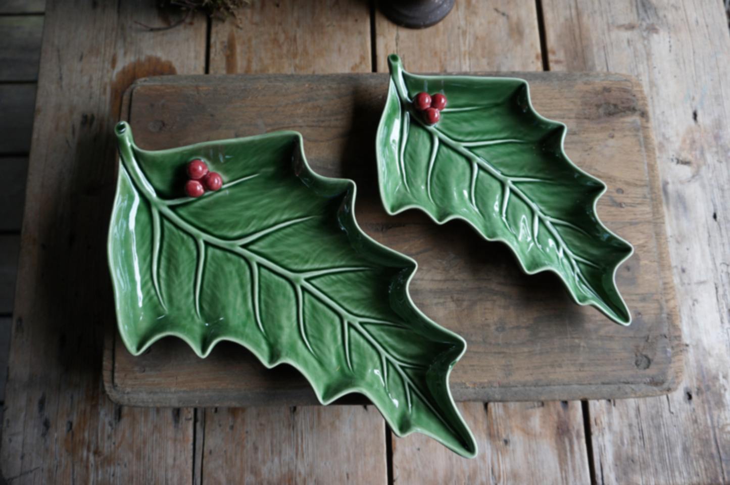 Leave small holly - Bordallo Pinheiro