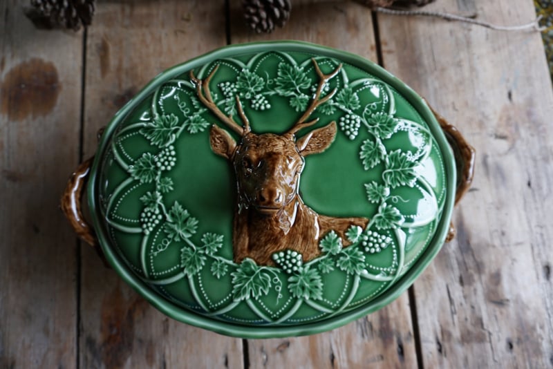 Soup Terrina deer - Bordallo Pinheiro