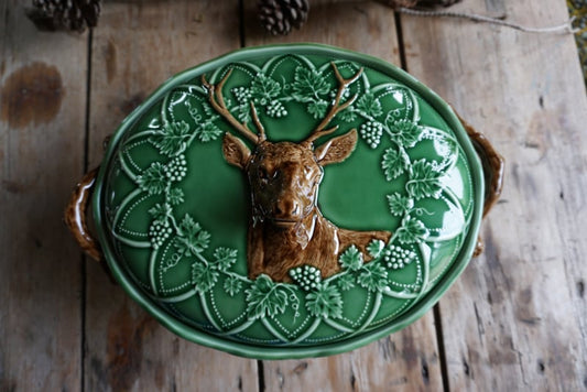 Soup Terrina deer - Bordallo Pinheiro