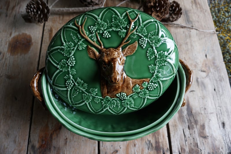 Soup Terrina deer - Bordallo Pinheiro