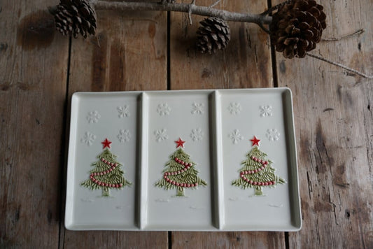 Tray 3 divisions - Bordallo Pinheiro