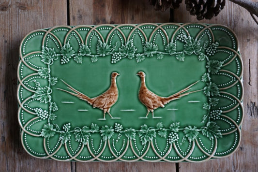 Tray pheasants - Bordallo Pinheiro