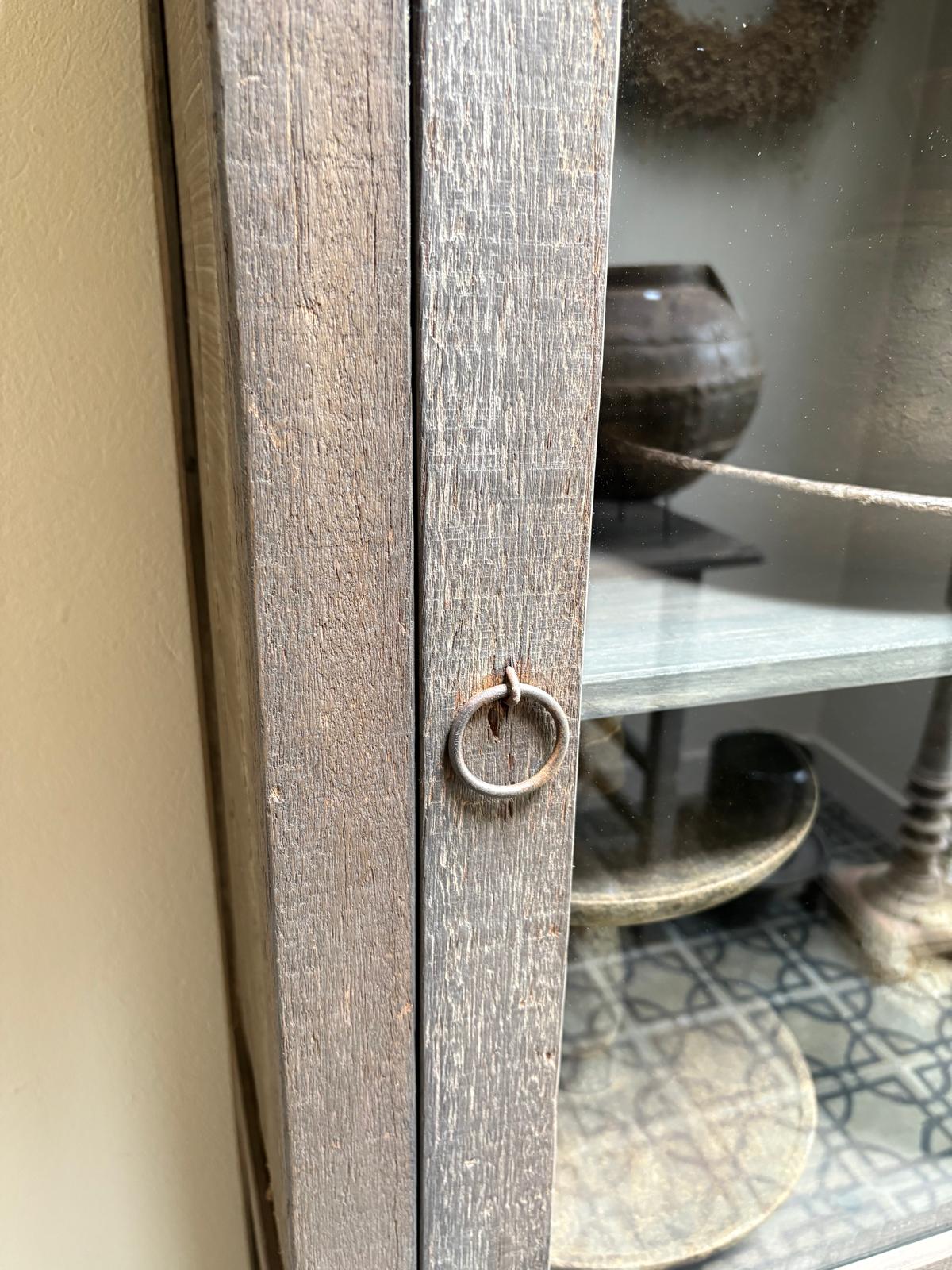 Vitrinekast Old Barn Collectie 70x44x162 cm