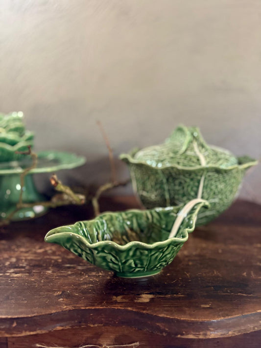 Sauce boat cabbage - Bordallo Pinheiro