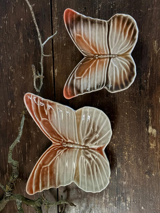 Bread & Butter Plate Cloudy Butterfly - Bordallo Pinheiro