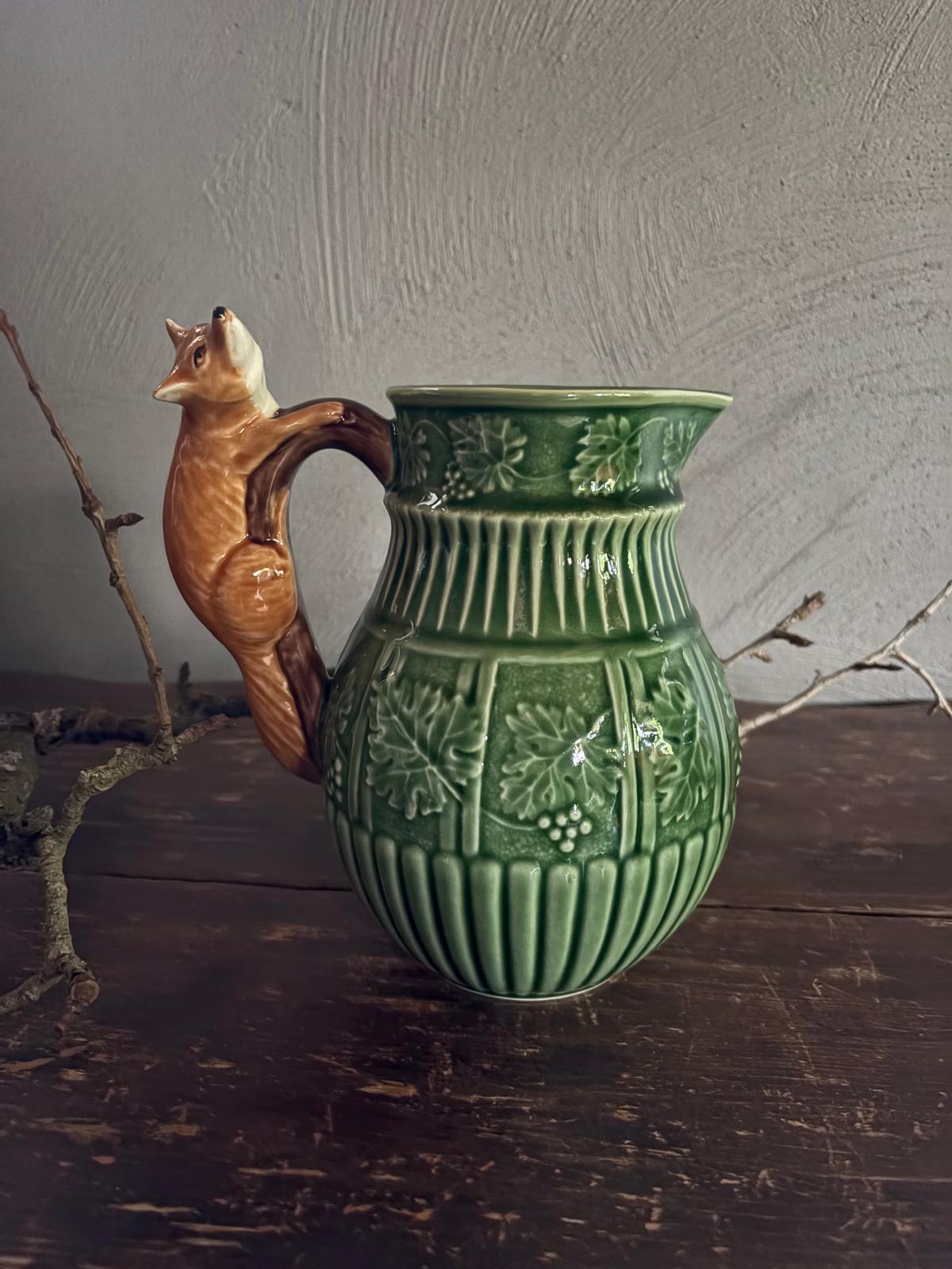 Pitcher fox - Bordallo Pinheiro