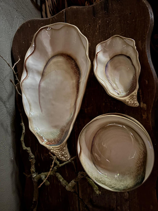 Oesterschaal groot 47 x 25 cm - Piccobella