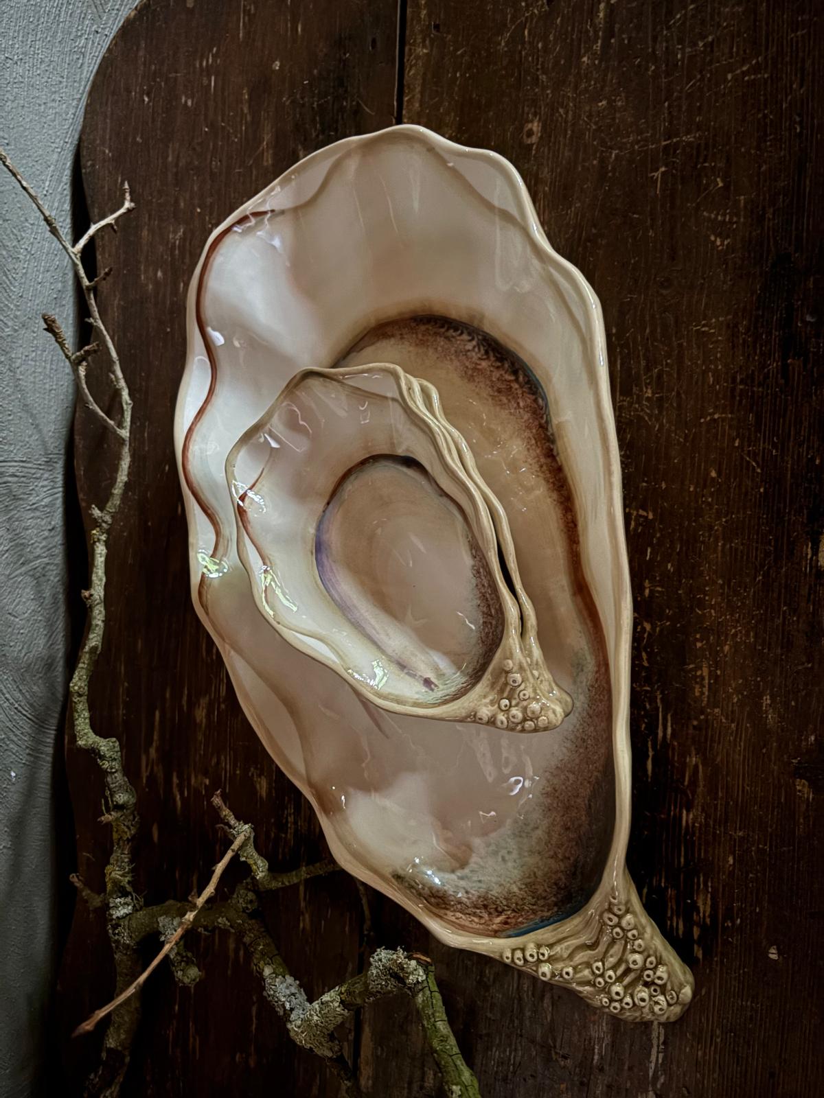 Oesterschaal groot 47 x 25 cm - Piccobella