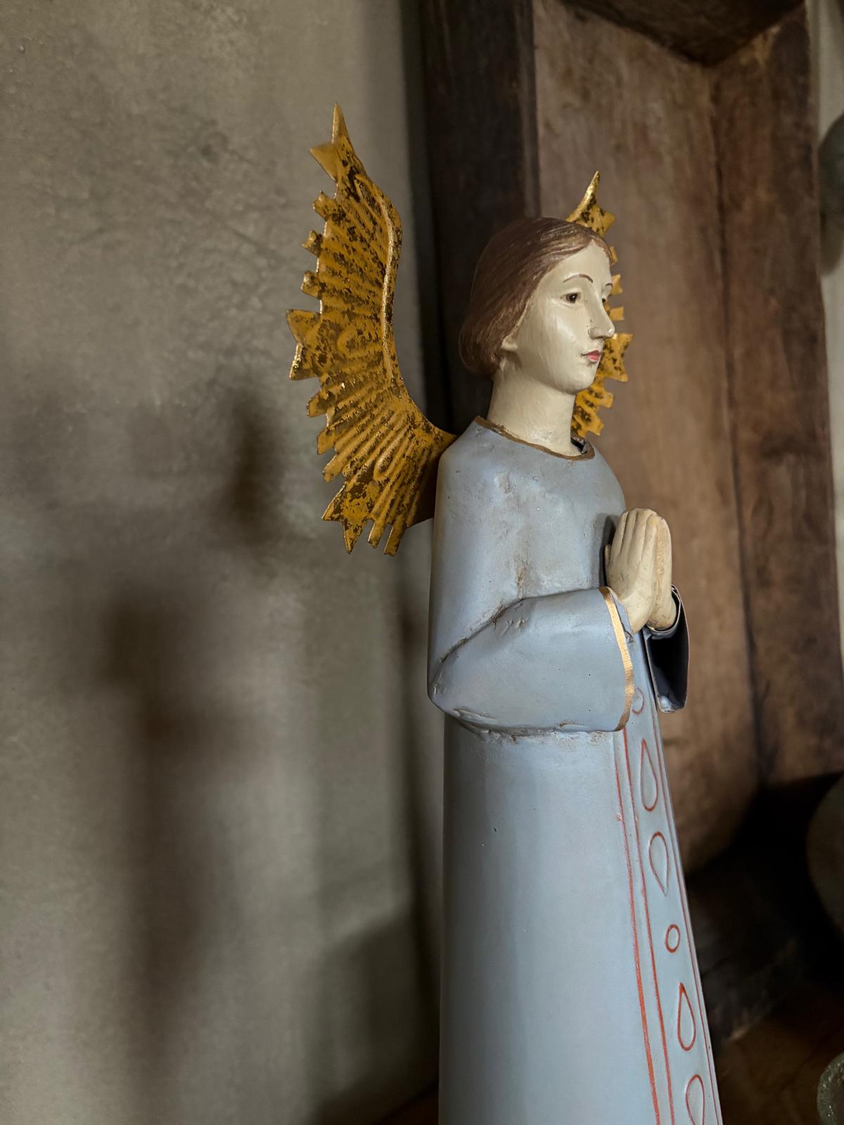 Handgemaakte engel blauw