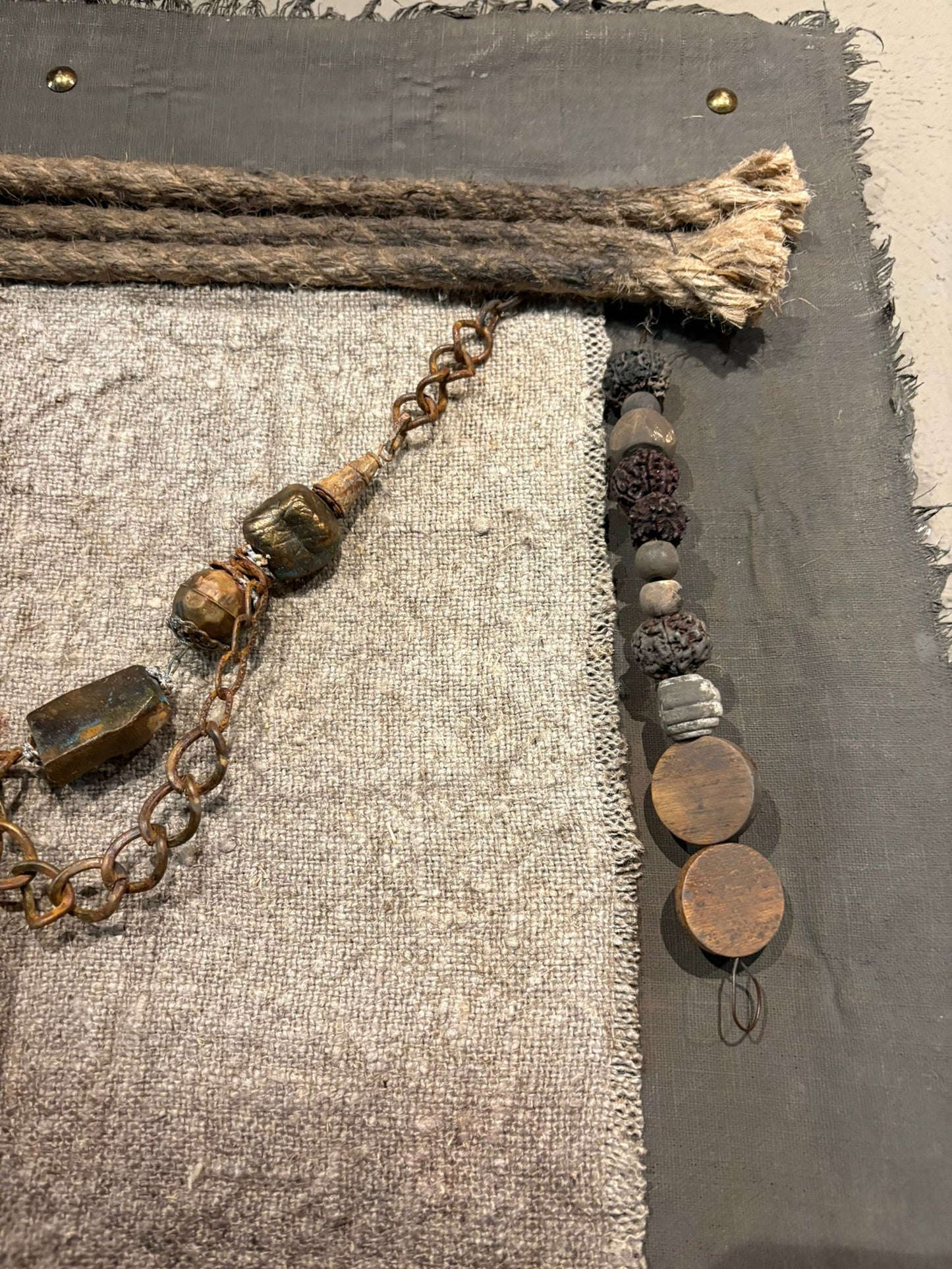 Handgemaakte wandkleed 49x68cm